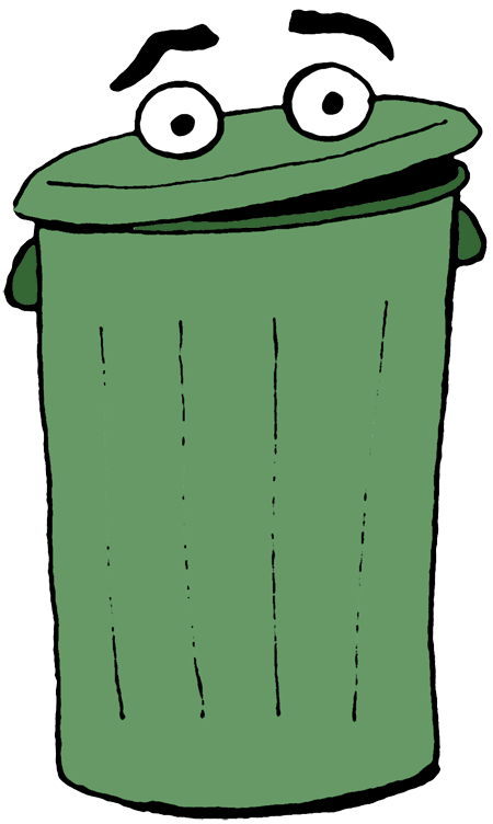 Trash Can Clipart.