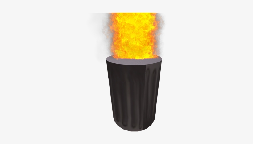 Trashcan Fire Png.