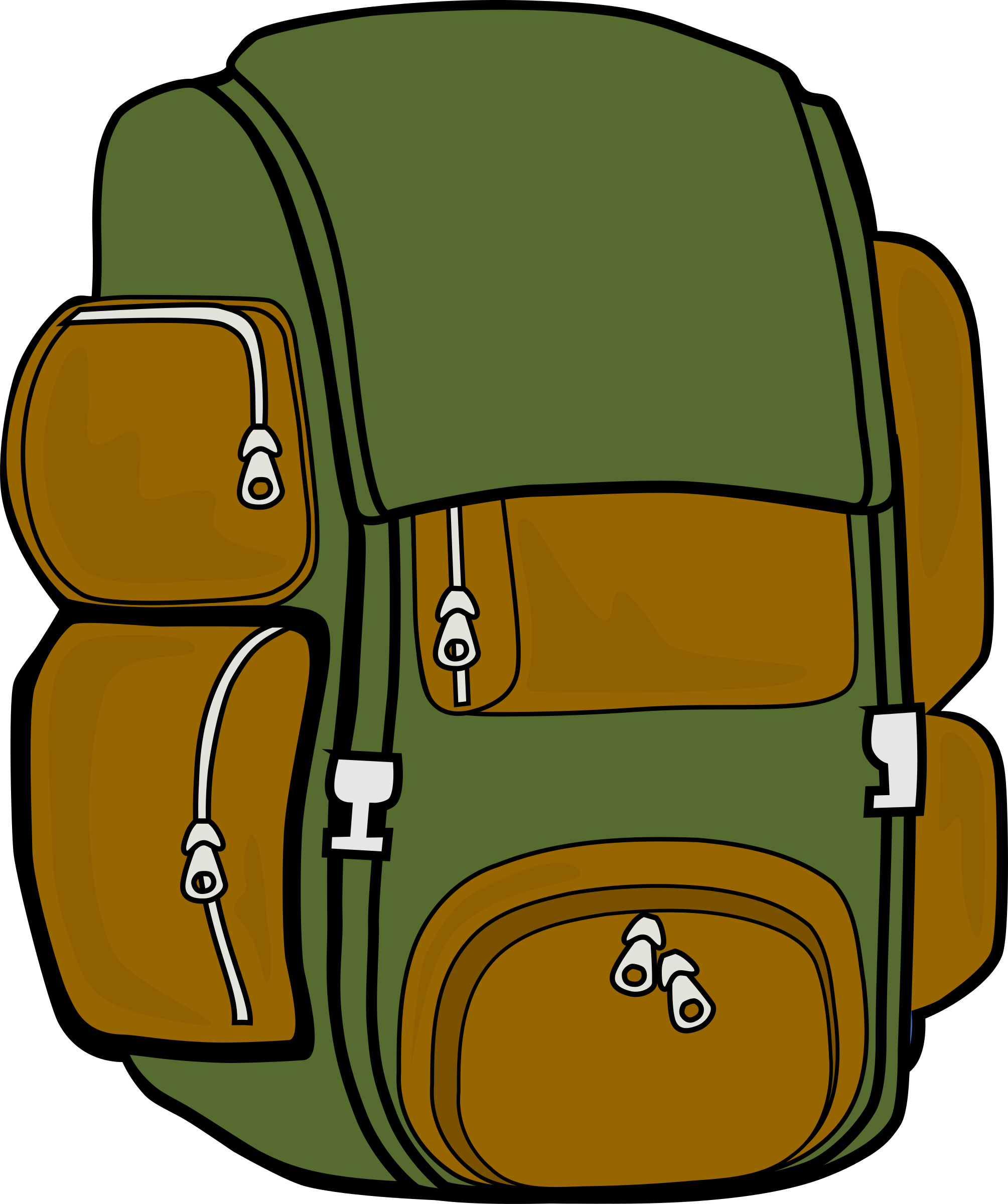 Backpack clipart animation, Backpack animation Transparent.