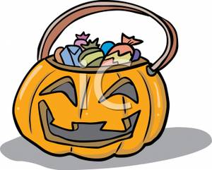 Trunk Or Treat Candy Clipart.