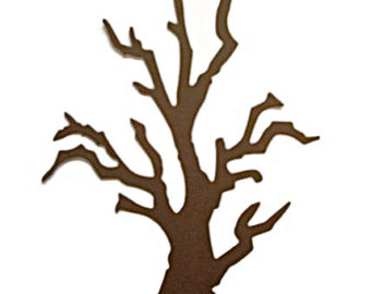 Tree with tree branches clipart.