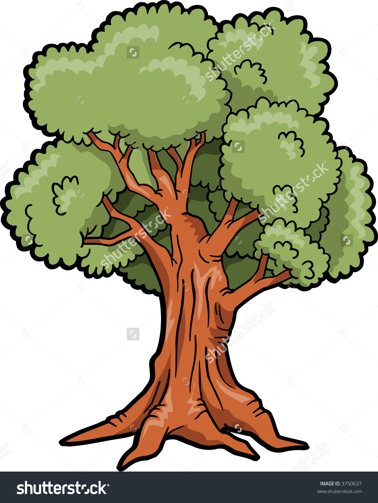 Giant tree clipart.
