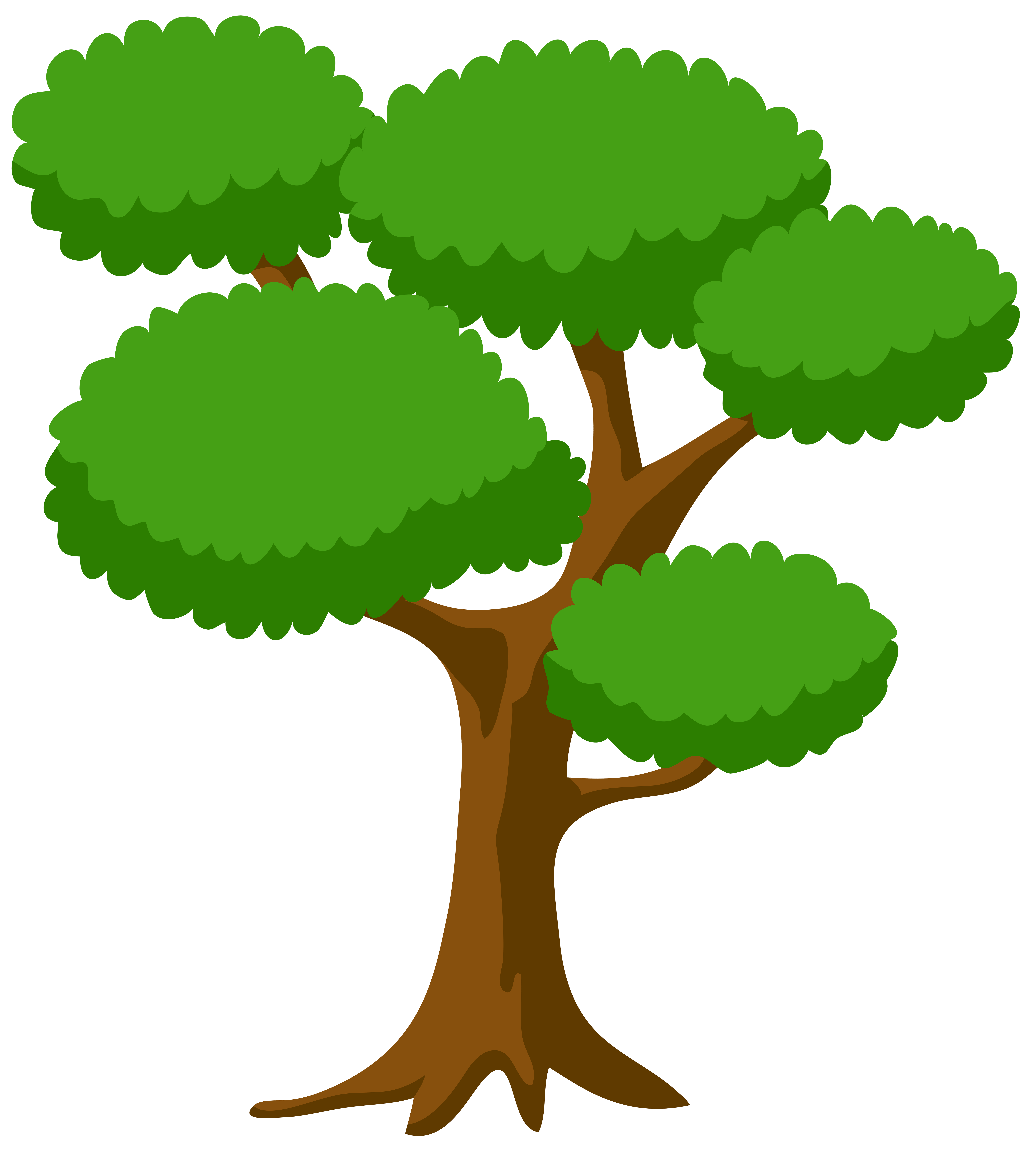 Tree Large PNG Clip Art Image.