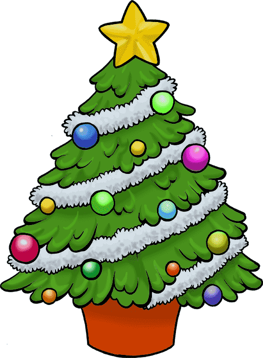 Tree Lighting Clip Art.