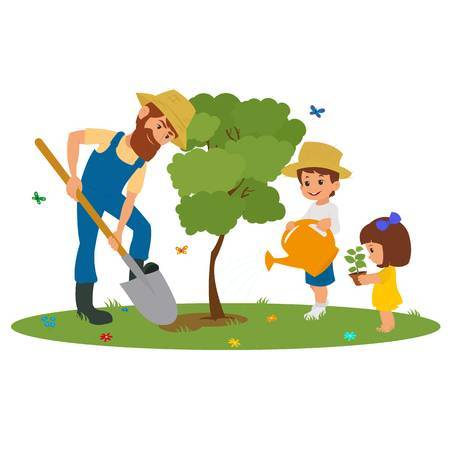 tree planting clipart 10 free Cliparts | Download images on Clipground 2024