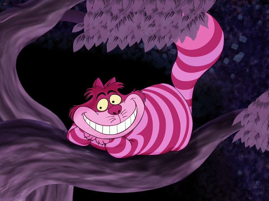Cheshire Cat in Tree in 2019.