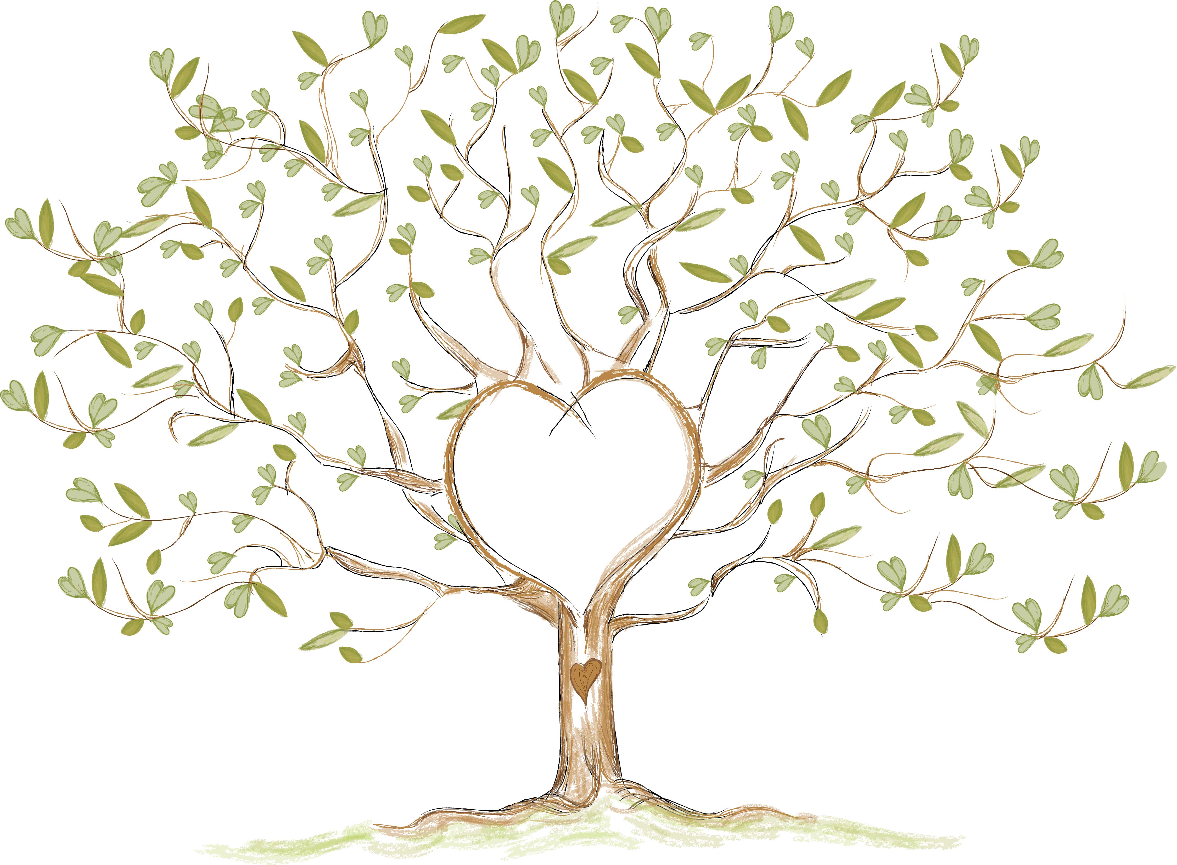 family tree with heart clipart 10 free Cliparts | Download images on Clipground 2023