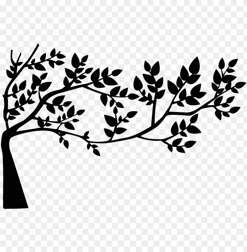 leaf clipart silhouette.