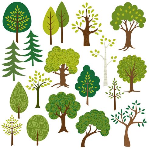 trees clipart.