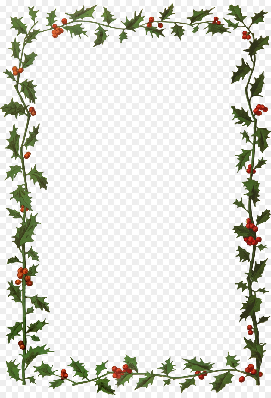 Christmas Tree Border clipart.