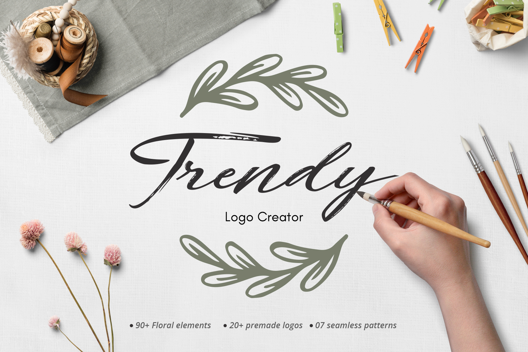 Trendy Logo Creator.