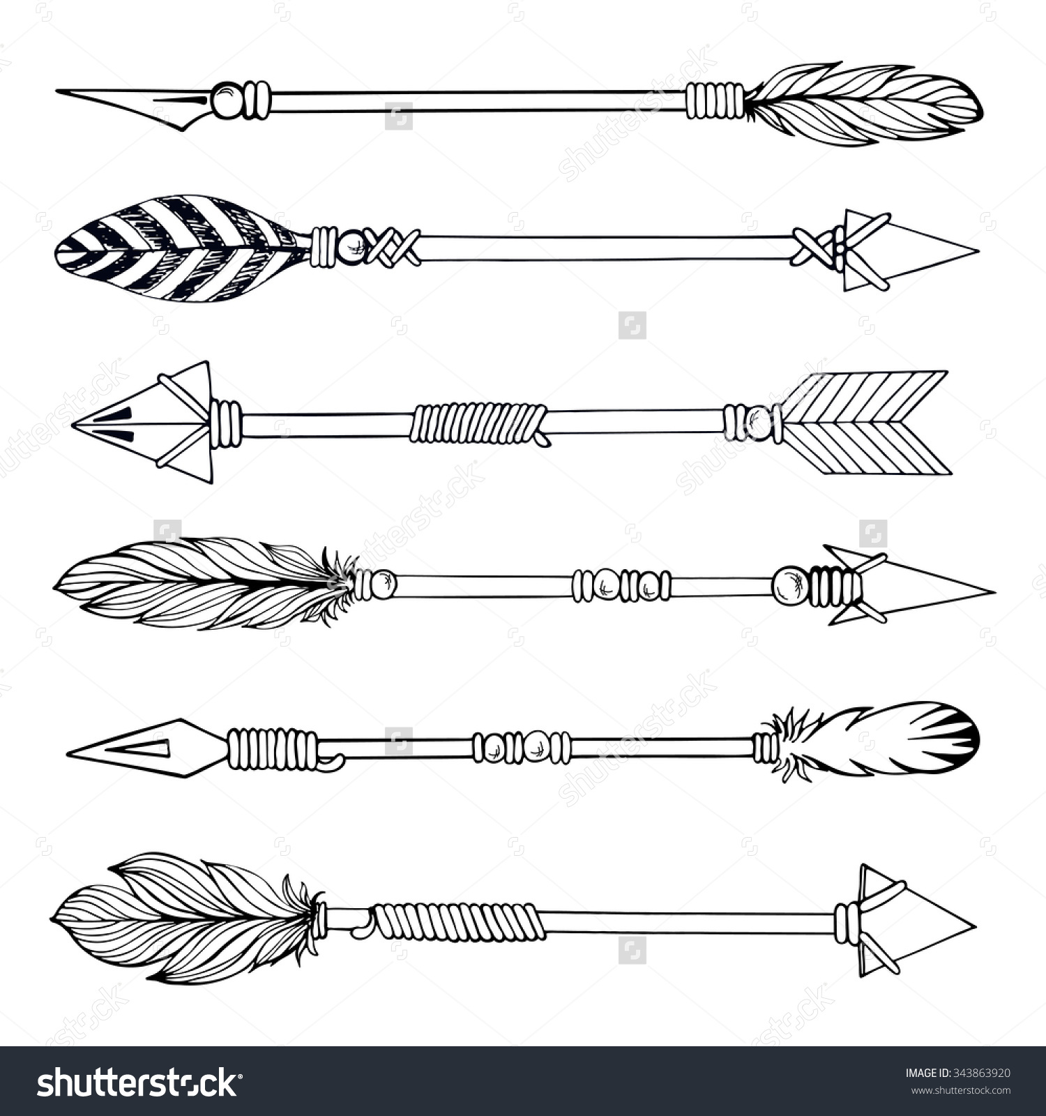 4468 Tribal free clipart.