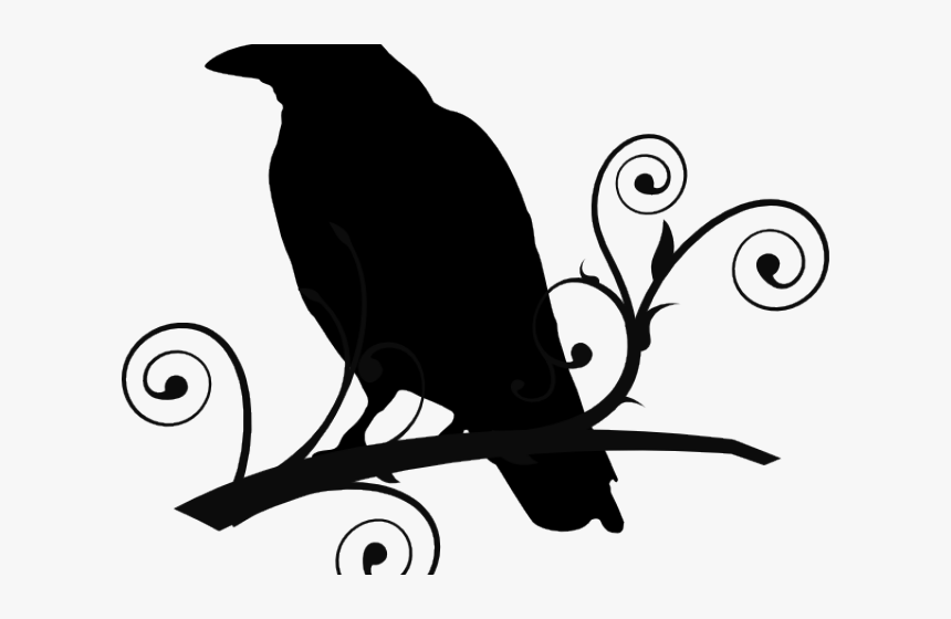 Tribal Clipart Raven.