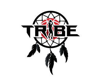 TRIBE logo design.