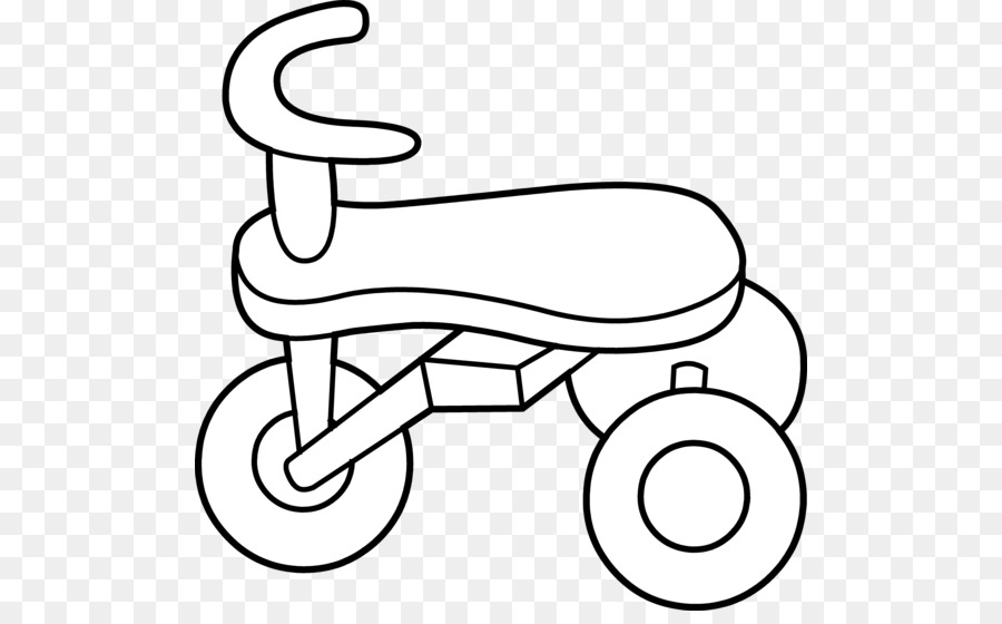 Tricycle black and white clipart 6 » Clipart Station.