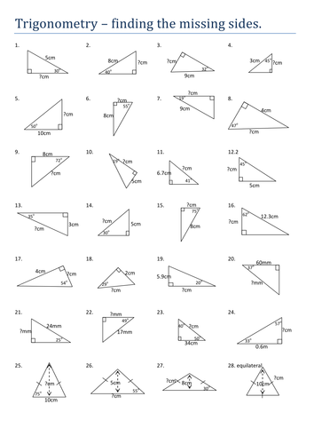 trigonometry worksheets 20 free Cliparts | Download images ...