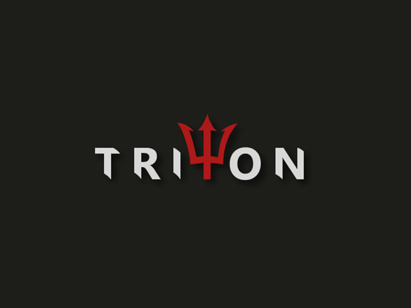Triton Logo by Jonathan LARRADET on Dribbble.