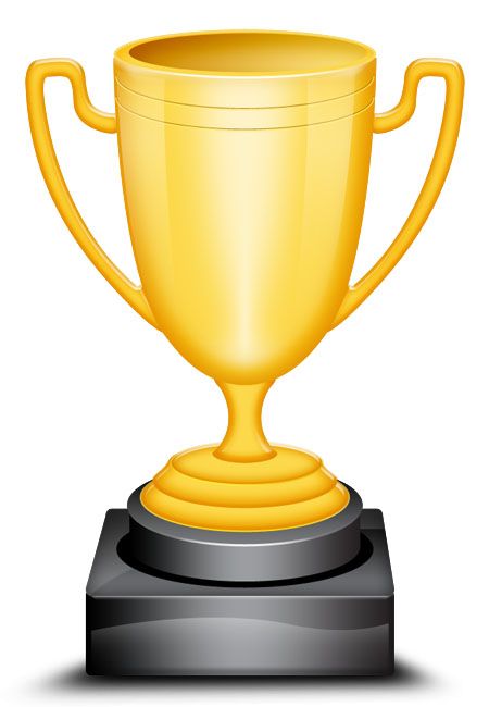 trophy template.