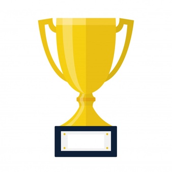 Vector Trophy Cup Flat Icon #80580.