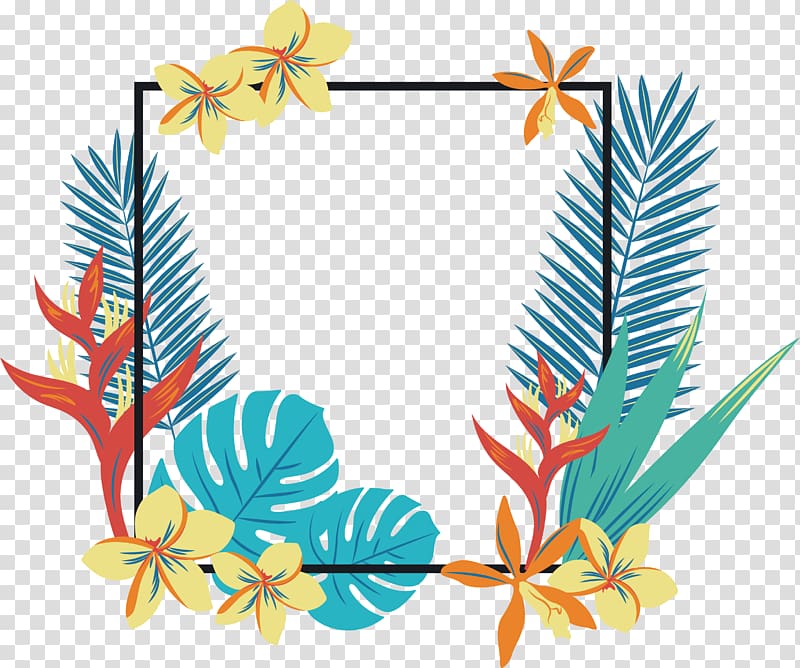 tropical border clipart simple png 10 free Cliparts | Download images