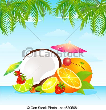Tropical fruit Stock Illustrations. 25,857 Tropical fruit clip art.