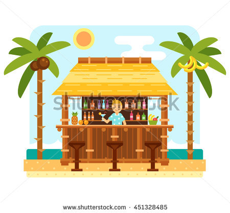 tropical hut silhouette clipart 20 free Cliparts | Download images on ...