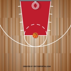 basketball court top view clipart free vectors.