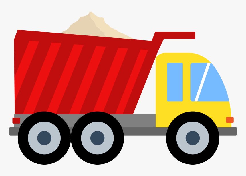 Blue Cartoon Garbage Truck Png Clipart.