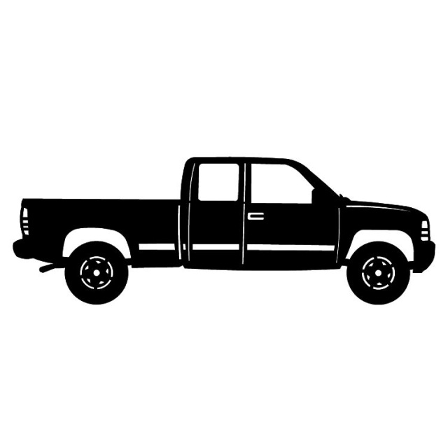 Free Free 253 Svg Lowered Truck Outline SVG PNG EPS DXF File