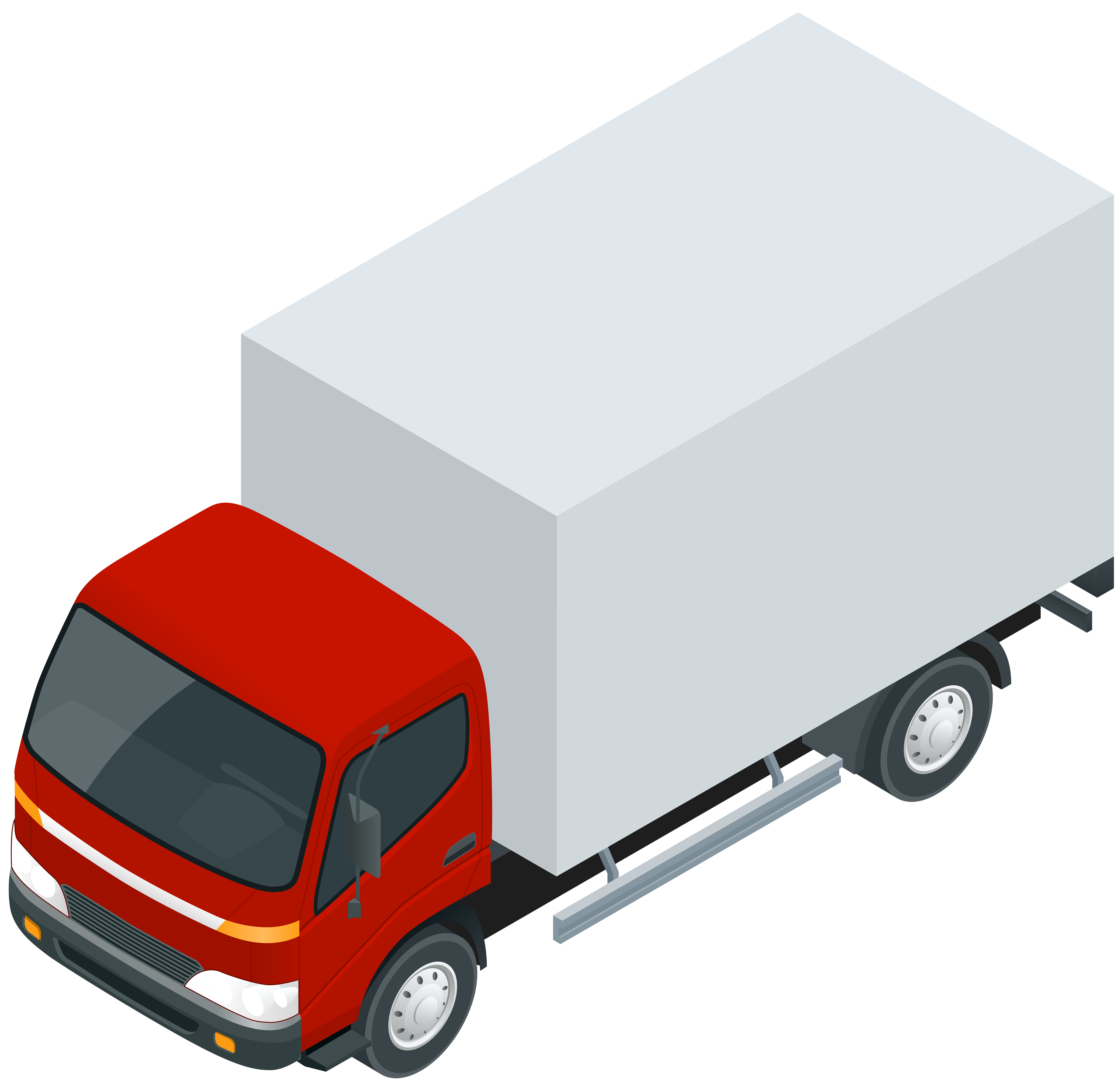 Red Truck PNG Clip Art.