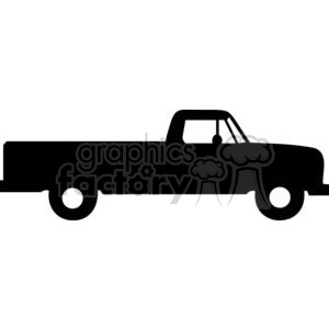 Truck Silhouettes clipart. Royalty.