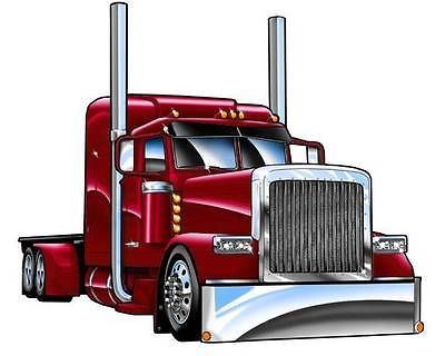 Peterbilt Truck Clip Art.