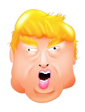 I created some Donald Trump Emojis.
