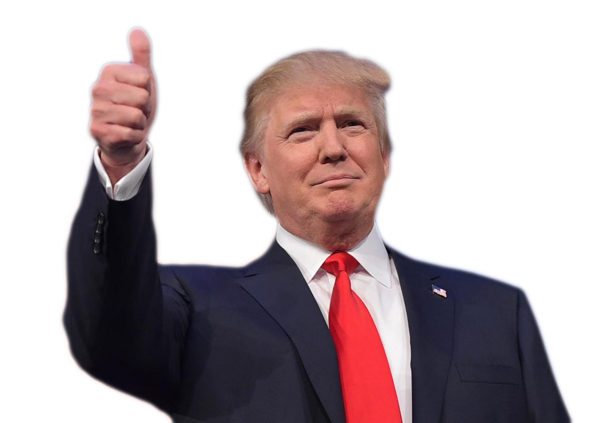 Donald Trump PNG images free download.