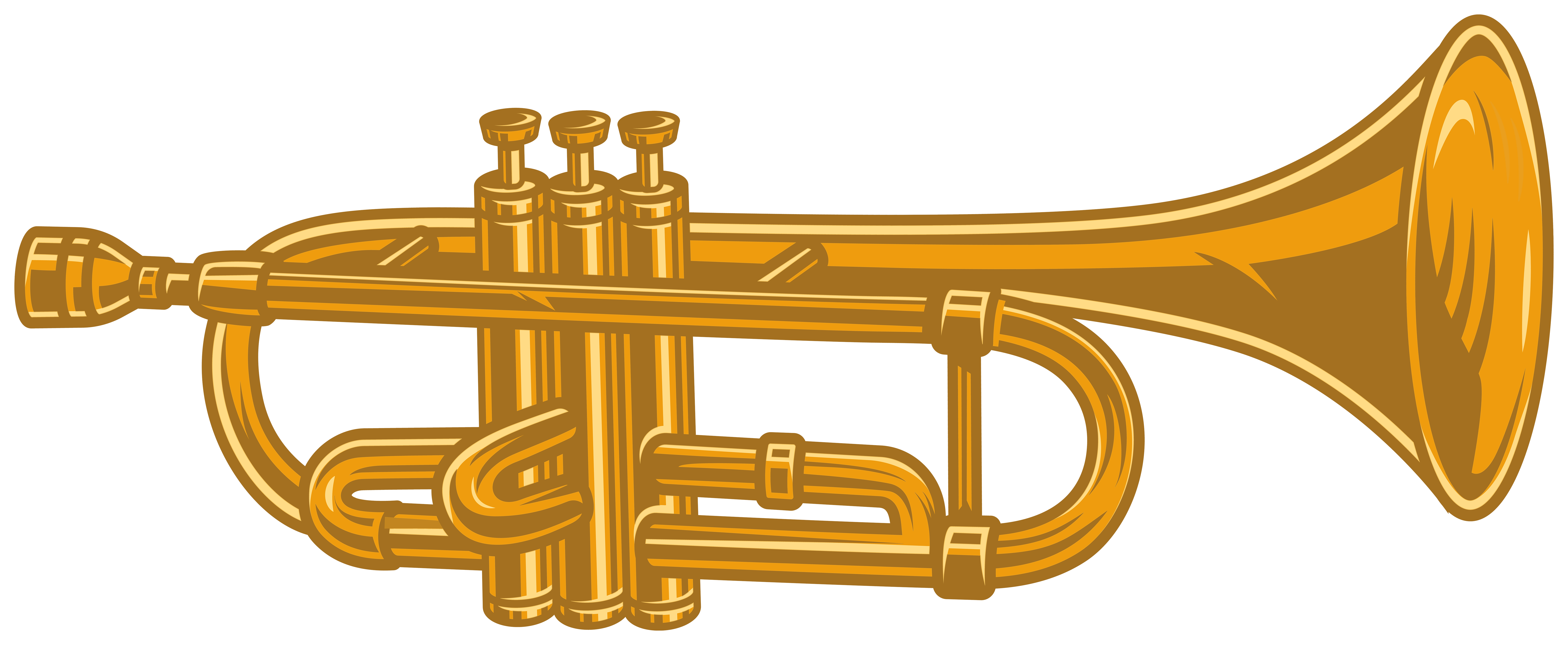 Trumpet PNG Clipart.