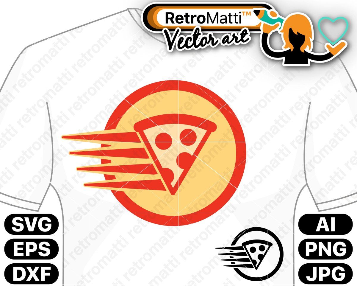 Pizza Delivery SVG.