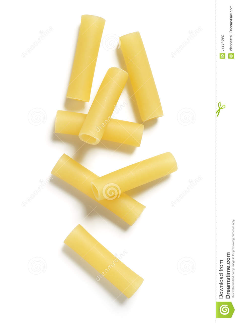tube pasta shapes