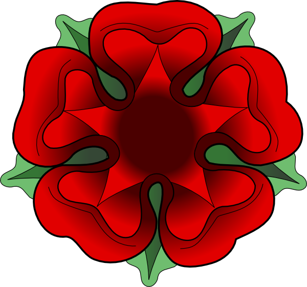 Tudor Rose Clip Art at Clker.com.