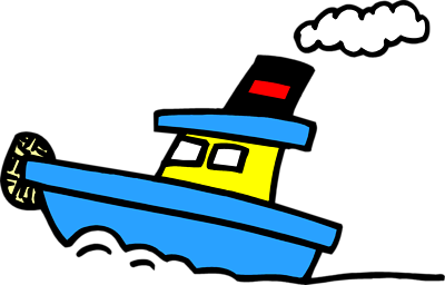 Tugboat Clipart.