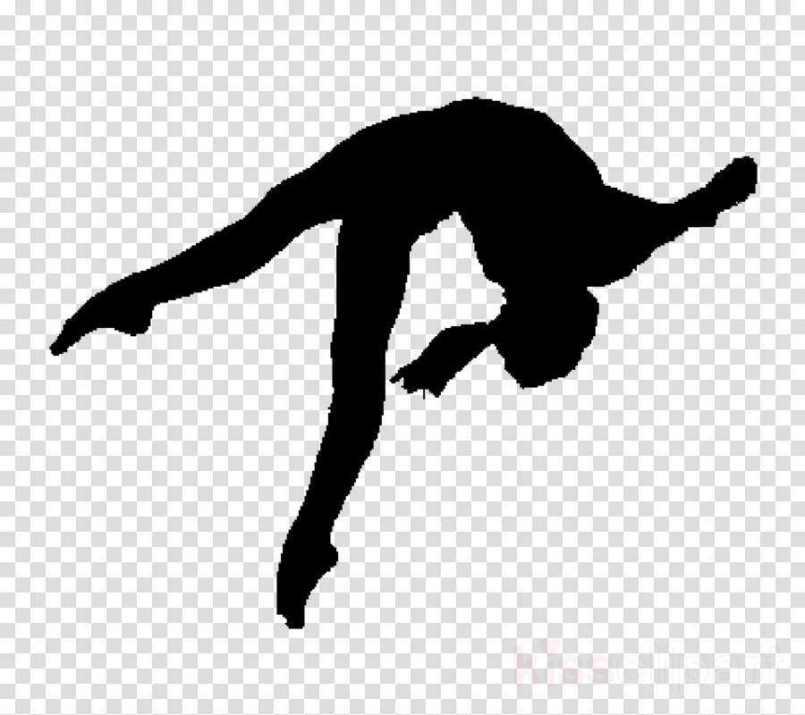athletic dance move tumbling (gymnastics) silhouette flip.