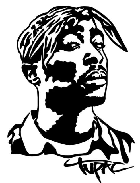 tupac black and white clipart 10 free Cliparts | Download images on ...