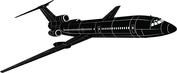 Tupolev Tu 154 Clip Art, Vector Images & Illustrations.