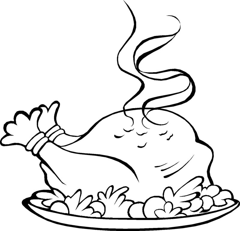 thanksgiving dinner clipart black and white 10 free Cliparts | Download