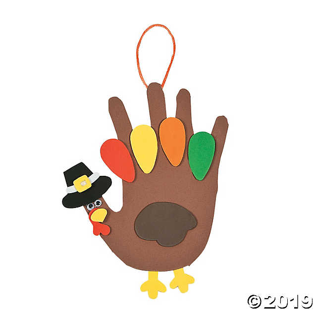 Handprint Turkey Craft Kit.