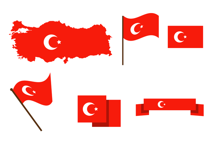 Turkey Map Vector.