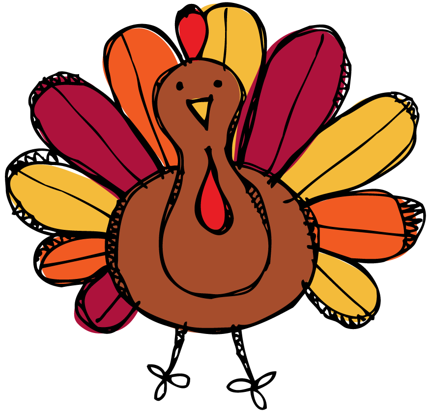 Turkeys clip art.