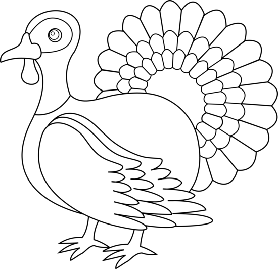 Free Turkey Black And White Clipart, Download Free Clip Art.