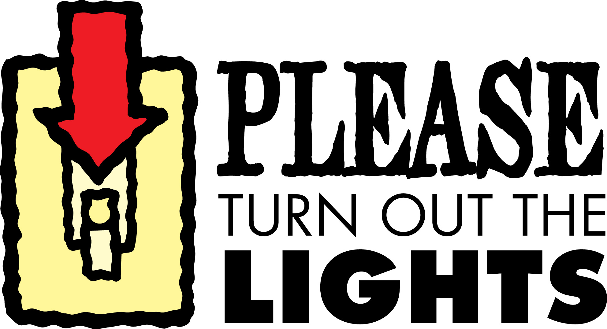 Turn Off Lights Clipart.