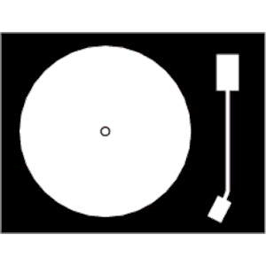 Turntable Clipart.