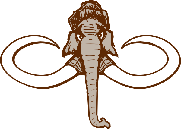 Mammoth Clip Art at Clker.com.